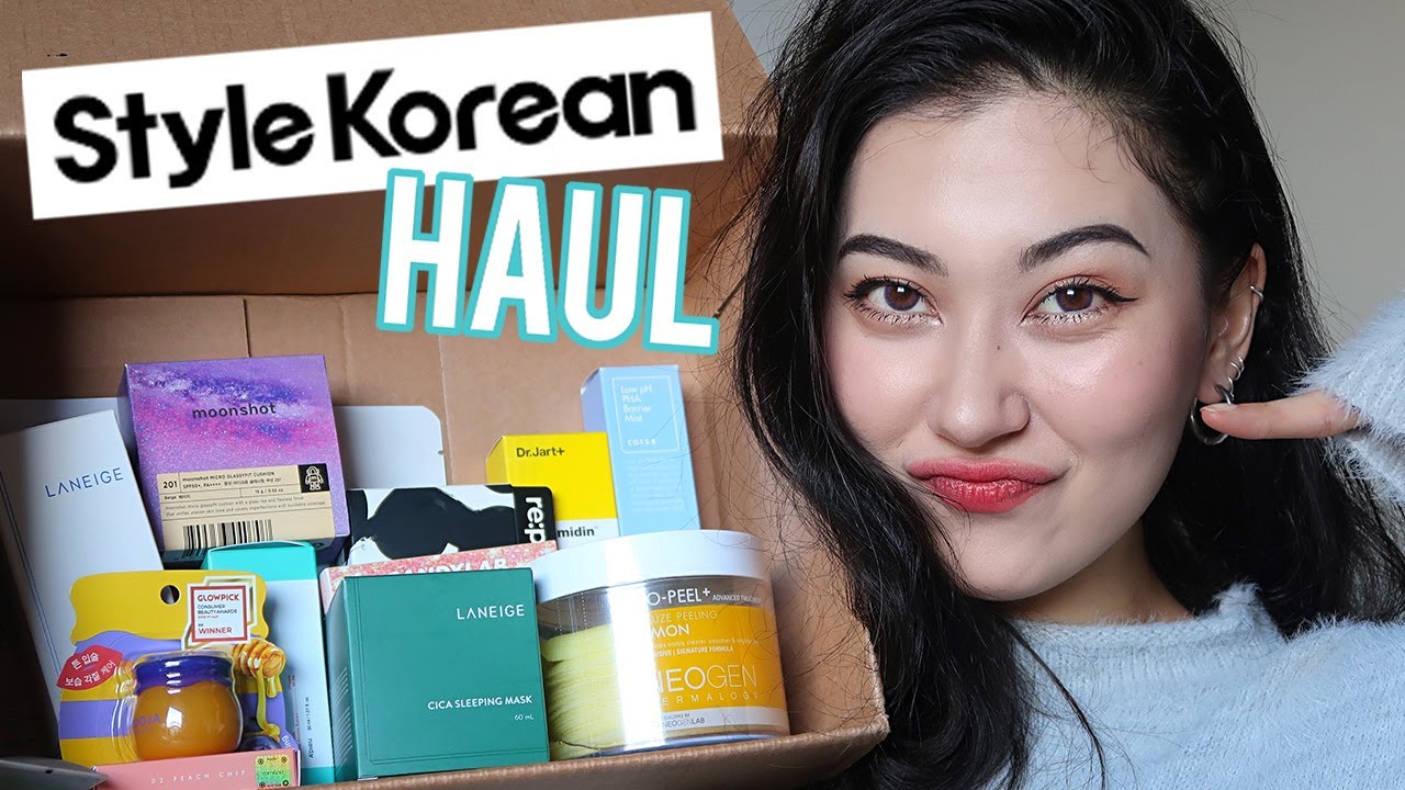 K-BEAUTY HAUL FROM STYLE KOREAN 🤩 Skincare + Makeup Goodies!