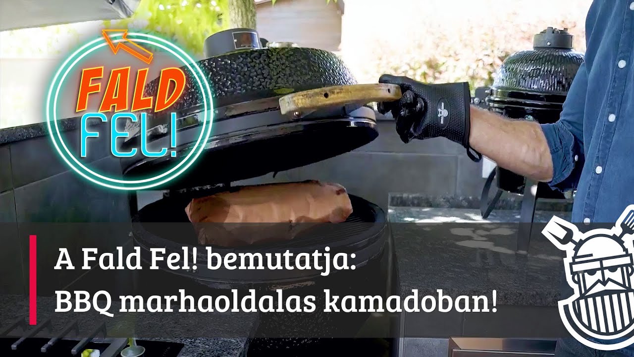 Grilldepot a TV2 csatornán - Szaftos BBQ marhaoldalas Grilldepot kamadoban!