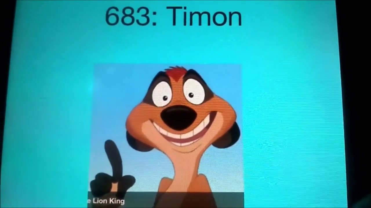 Sean's 1000 Numbers List