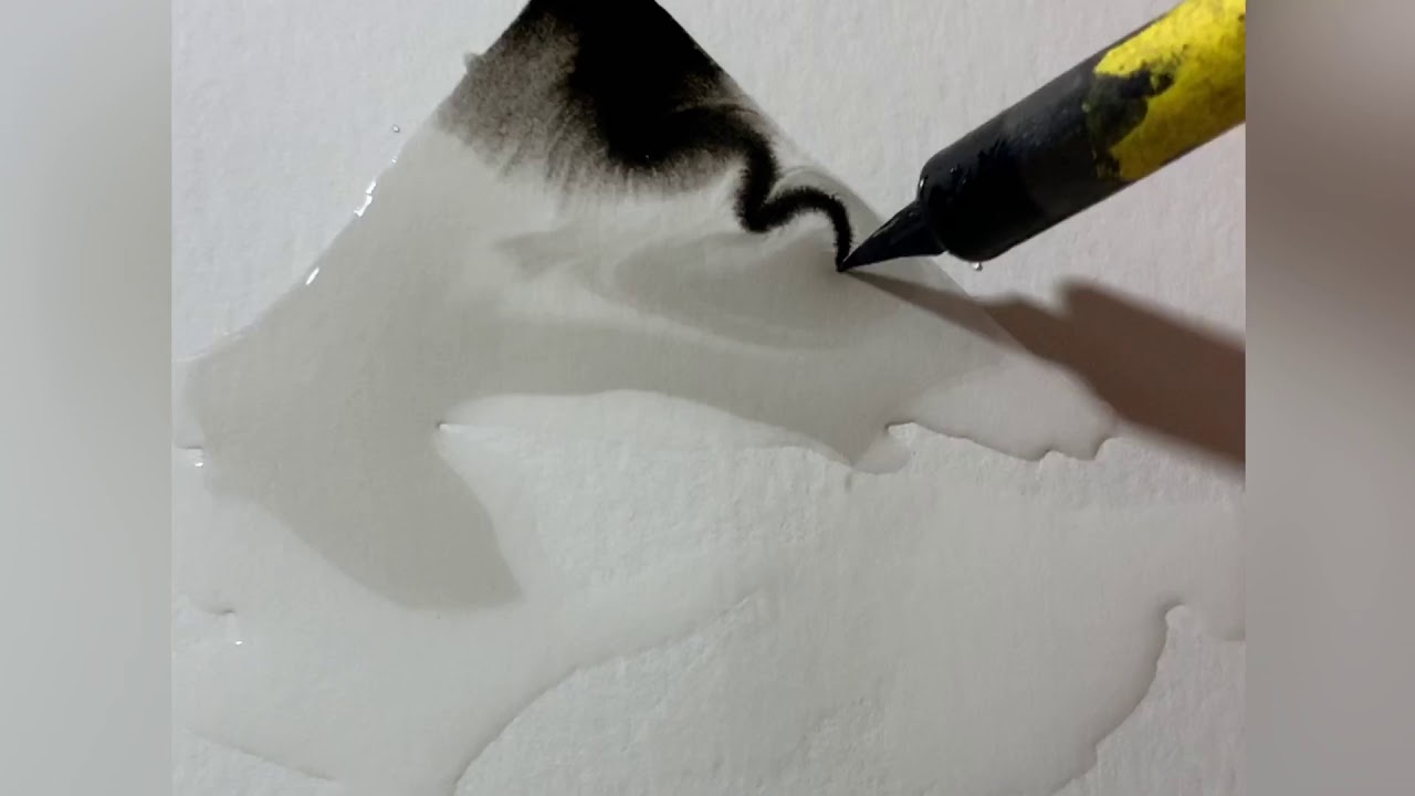 Tecnica: tinta china y agua