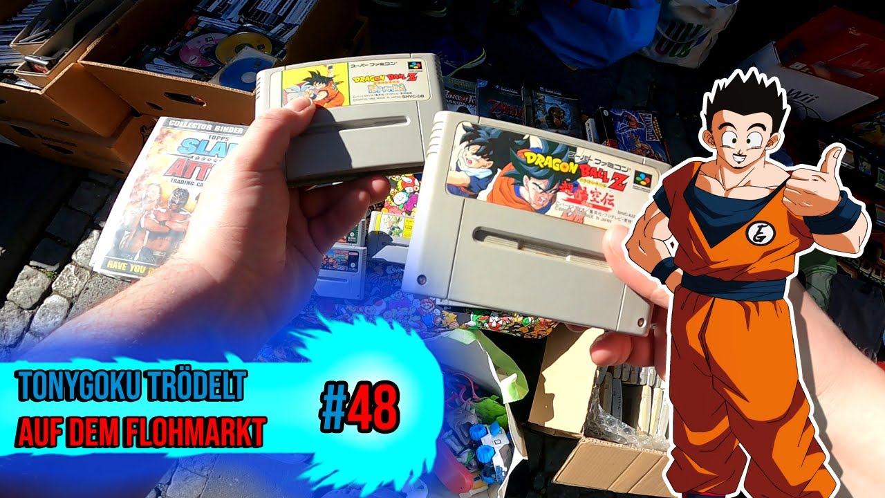 Richtig coole Dragonball Funde 😁🤘 // TONYGOKU trödelt auf dem Flohmarkt Folge 48