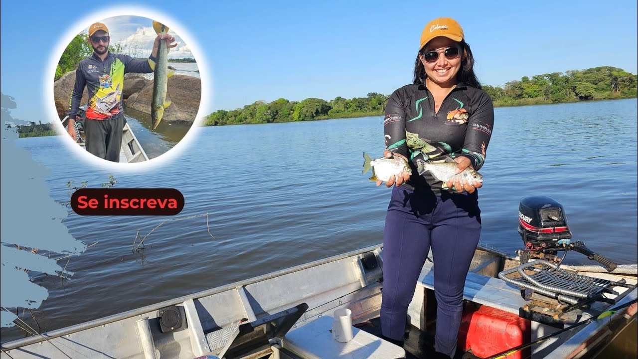 Mais uma pescaria tivemos uma surpresa na seva.