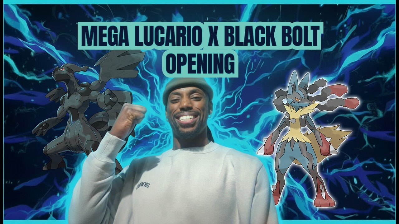 NOTHING BUT HITS - MEGA LUCARIO COLLECTION X BLACK BOLT OPENING!
