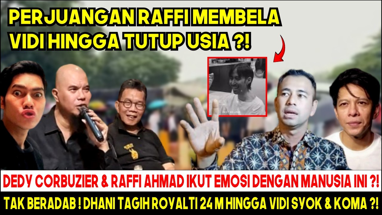 TERNYATA FITN4H KEJ4M INI PENYEBAB KEM4TIAN VIDI ?! RAFFI AHMAD NGAMUK BELA VIDI PENJAR4KAN DHANI ?!