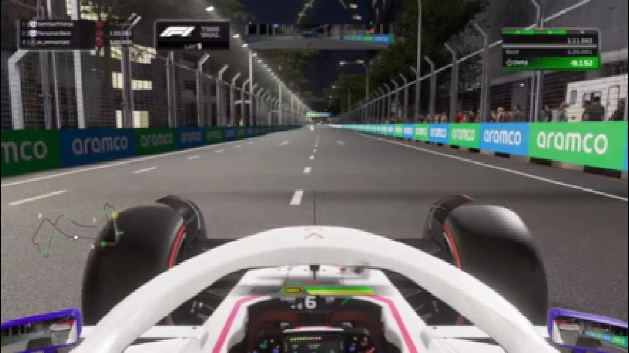 F1 24 Singapore Hotlap + Setup 