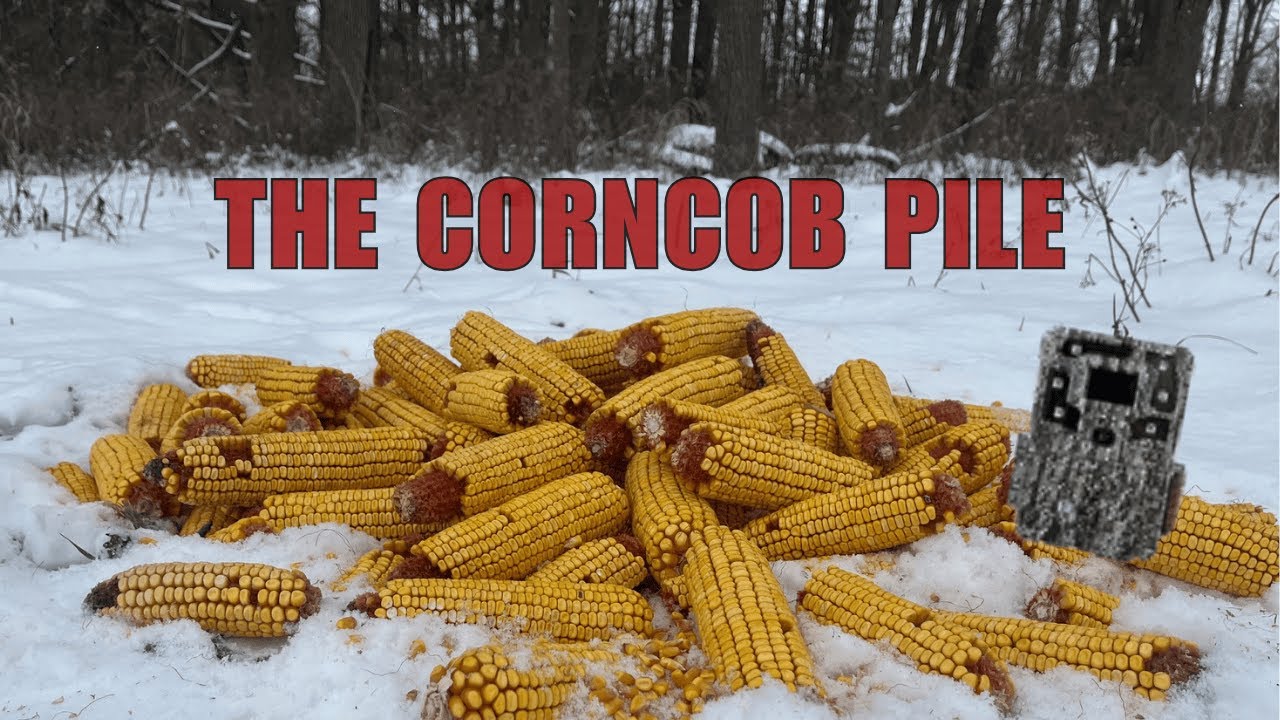 The Corn Pile Experiment! See What the Trail Camera Footage Caught!