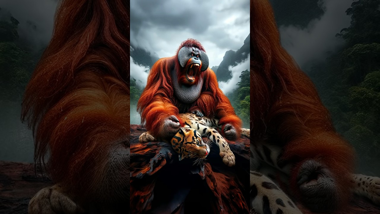 Great Apes vs Big Cats (Gorilla, Lion, Tiger)