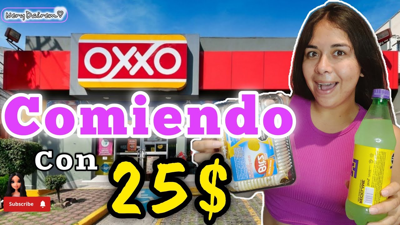 COMIENDO CON 25 $ en un OXXO encontramos OFERTAS  | Nery Dairem