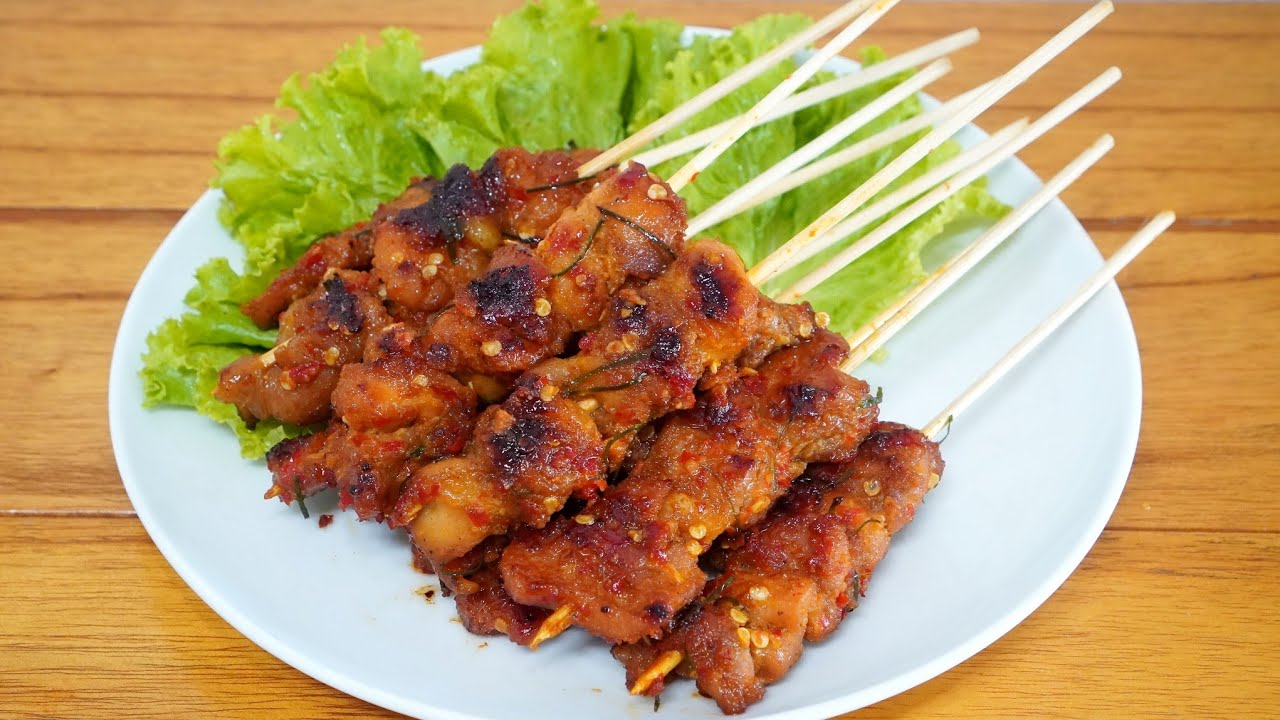 15 MENIT JADI !! GURIH PEDAS MANIS BUMBUNYA MERESAP KEDALAM.. RESEP SATE TERENAK