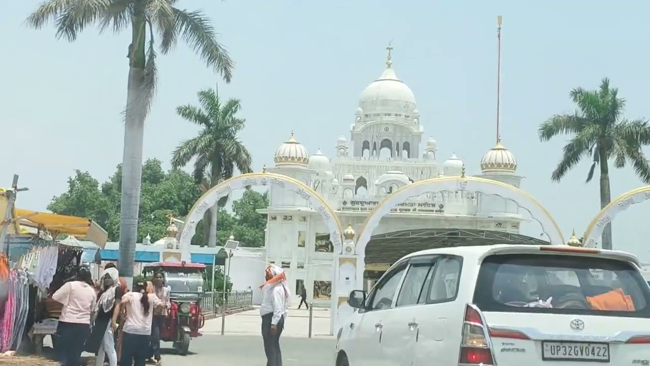 हम गए गुरुद्वारे में जो नानकमत्ता में है यह उत्तराखंड में पड़ता है#gurudwara #uttrakhand