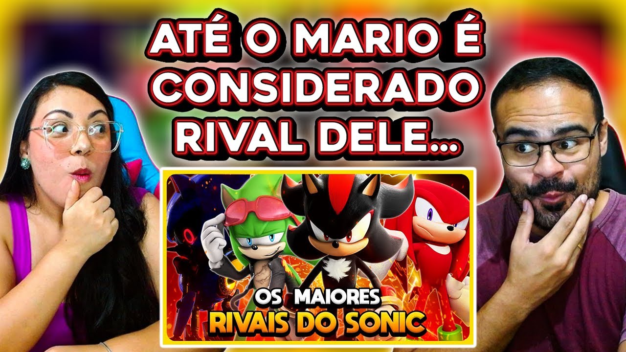 REACT COISA DE FÃ | TUDO SOBRE TODOS OS RIVAIS DO SONIC
