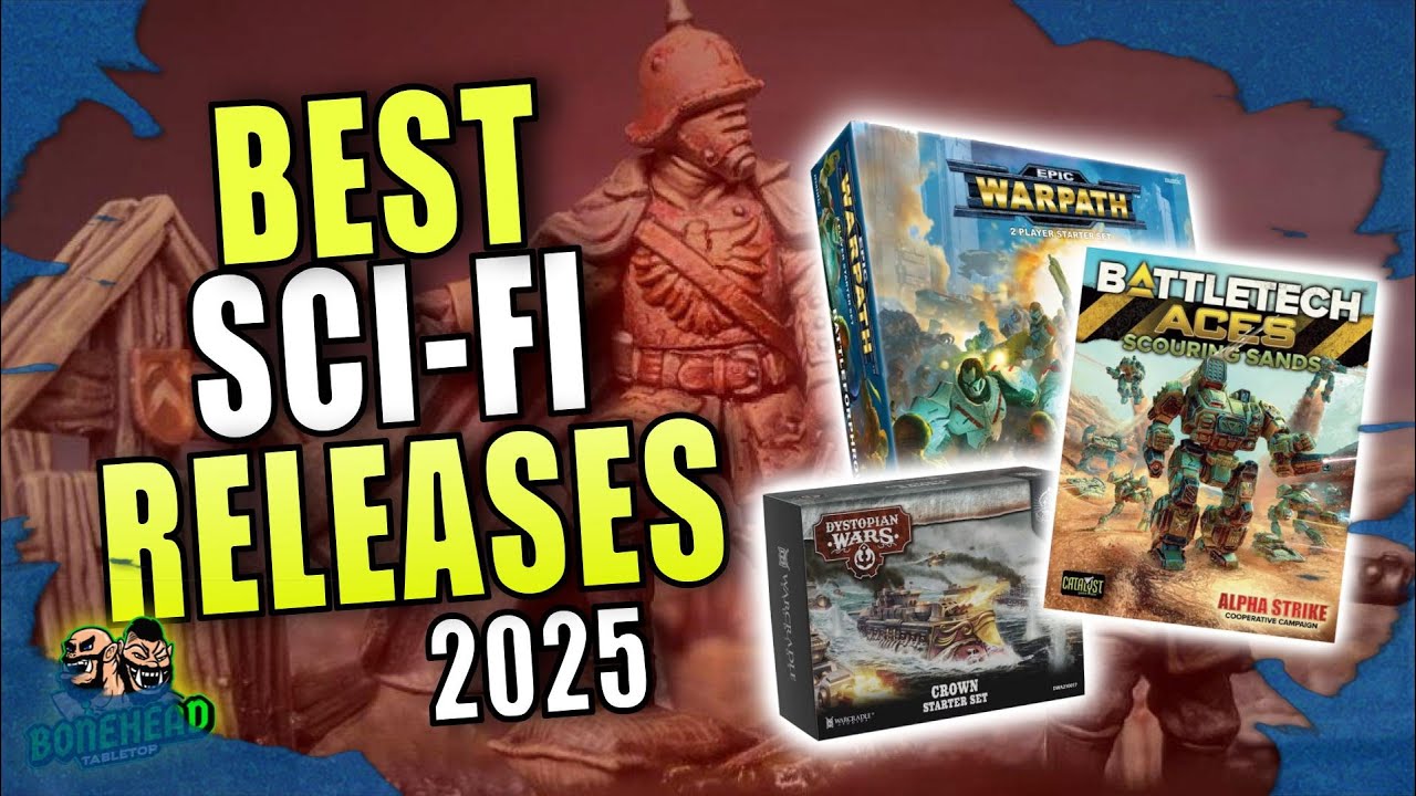 The Best Sci-Fi Tabletop Games of 2025 | The Biggest & Best Releases