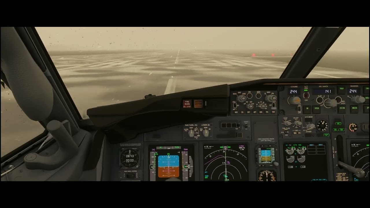 EBBR Snowy Departure