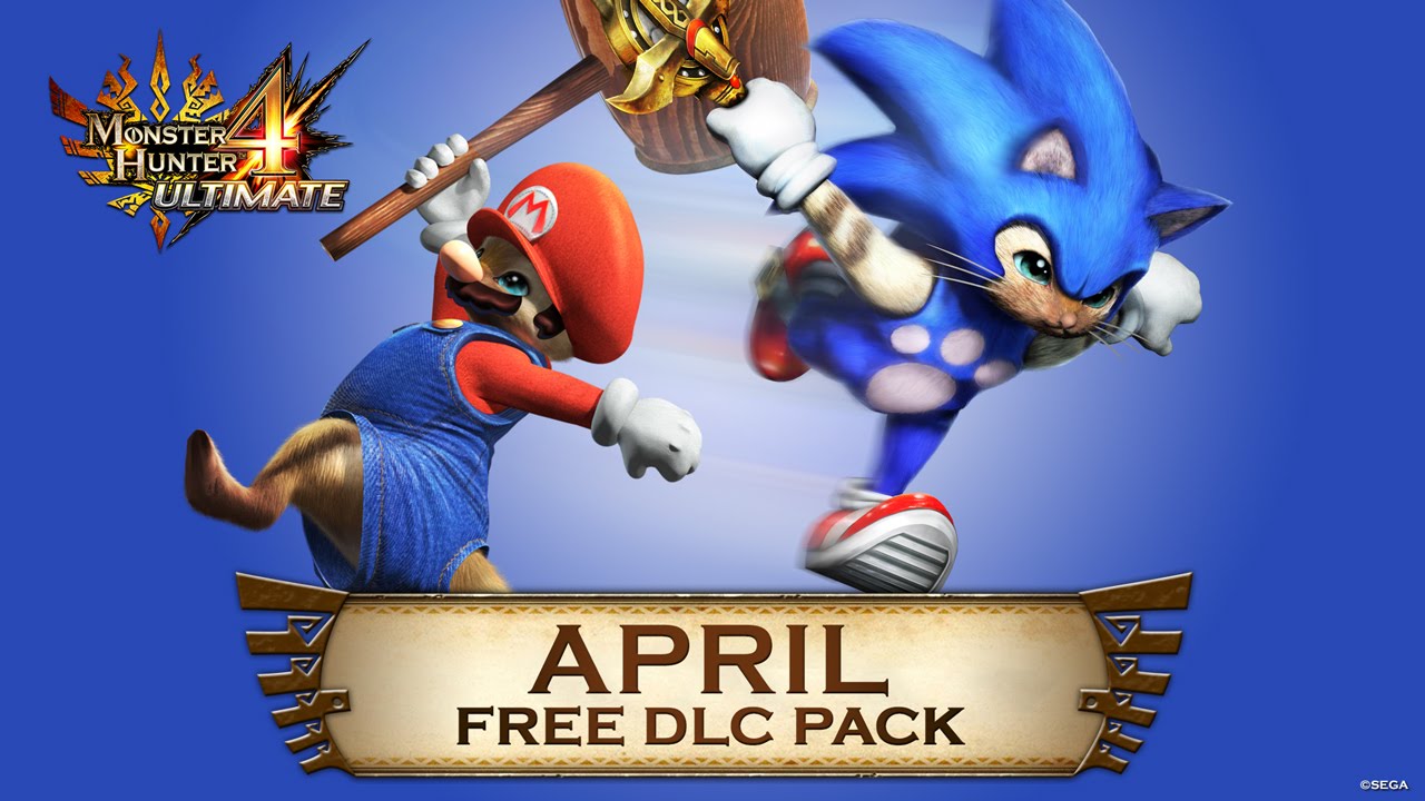 Monster Hunter 4 Ultimate - April DLC pack