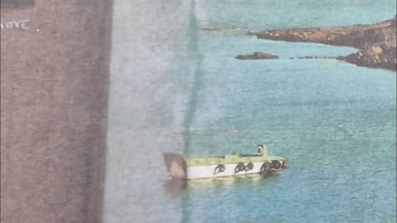 Diving Undiscovered Landing Craft Wreck in Loch Maree