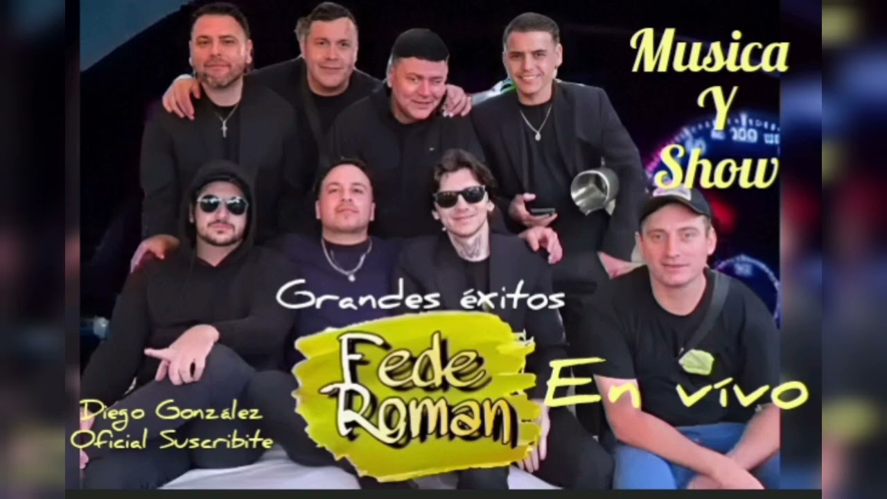 FEDE ROMÁN en vívo sessión música y show grandes éxitos...