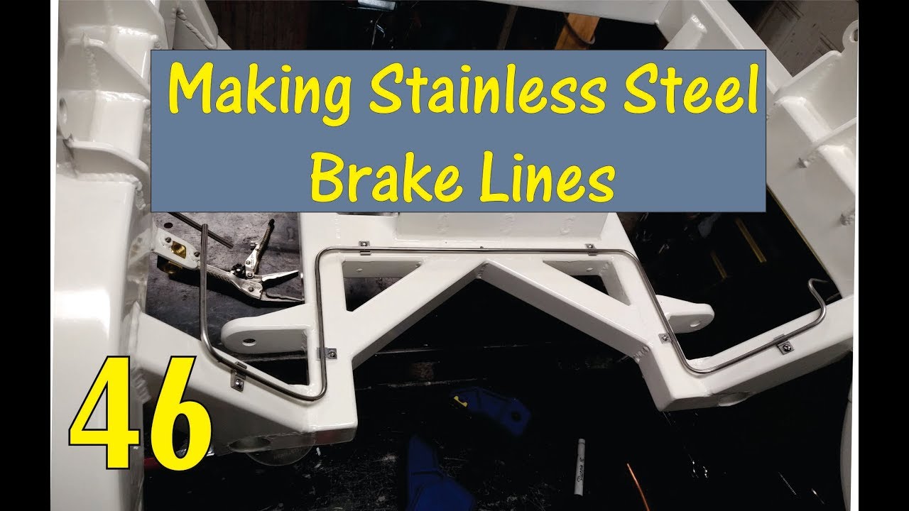 Making Stainless Steel Brake Lines - Volvo Amazon Project (Ep. 46)