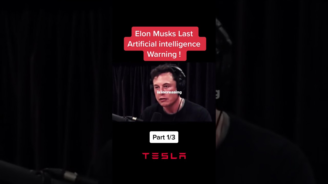 Elon Musk last AI warning tiktok podcastmedia #shorts