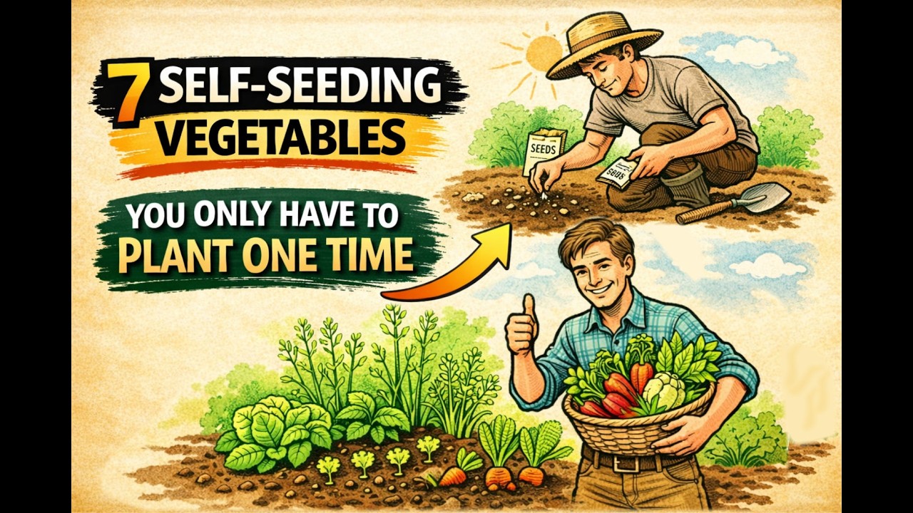 7 Self-Seeding Vegetables You Only Have to Plant One Time
