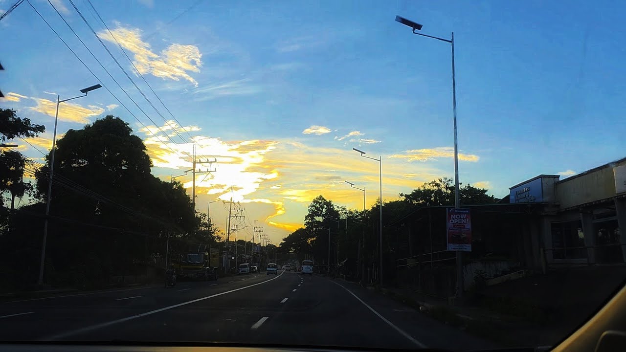 SUNSET @CALABARZON ROAD TO LIPA BATANGAS