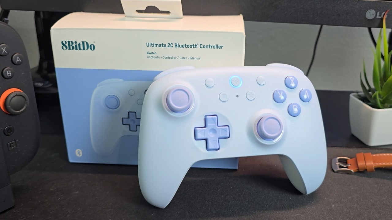 Comprei o 8BitDo Ultimate 2C para Nintendo Switch 2! Melhor custo-benefício em Controle Pro?