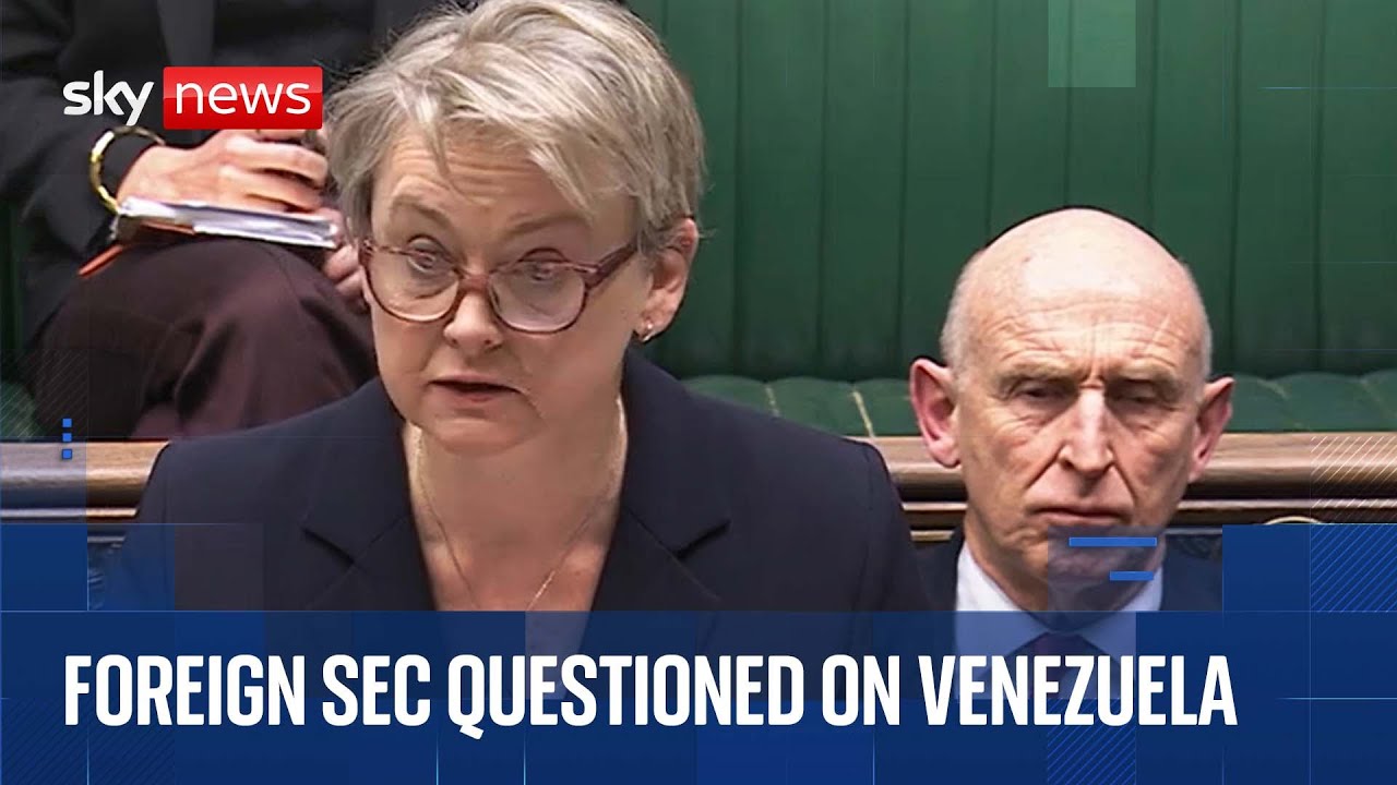 Foreign Secretary Yvette Cooper updates parliament on Venezuela