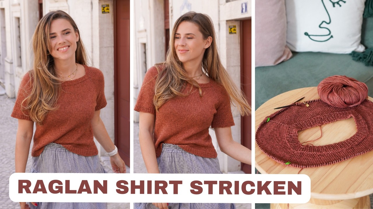 🧶 JJ Raglan Shirt – Strickanleitung für Anfänger