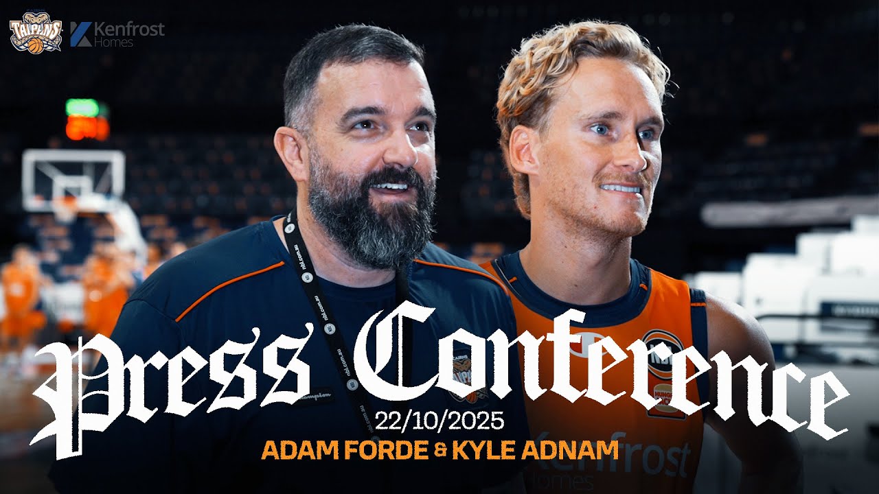 Press conference with Adam Forde & Kyle Adnam (22/10/2025)