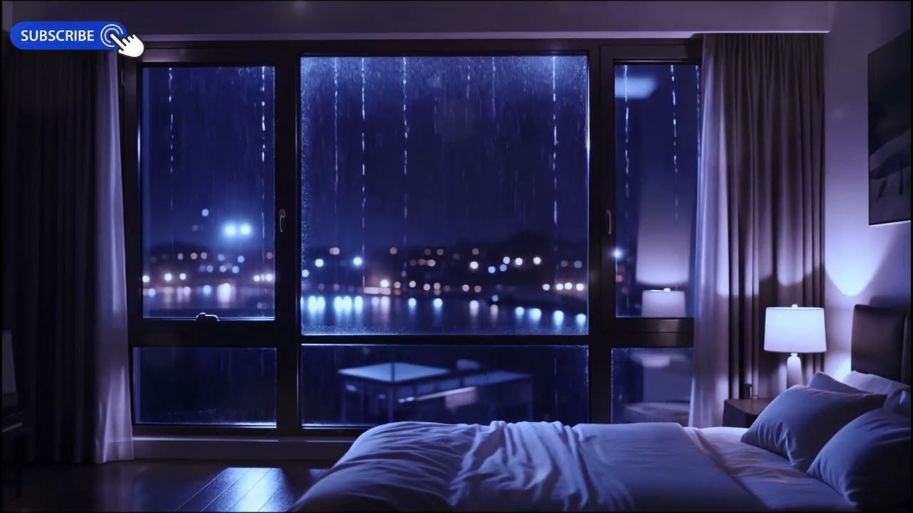 Rain Sounds & Sleep Music | Relax Mind and Body (3 Hours)