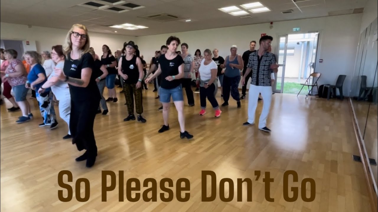 So Please Don’t Go Line Dance de Grégory Danvoie (BEL)