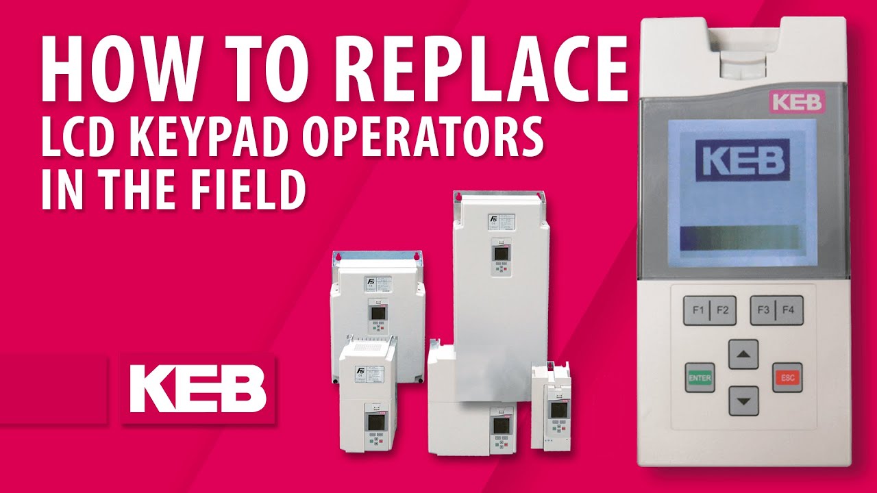 LCD Keypad Operator Field Replacement - F5 Drive