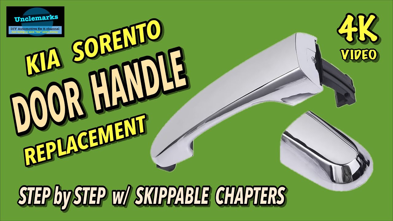 How to remove a Kia Sorento exterior door handle?