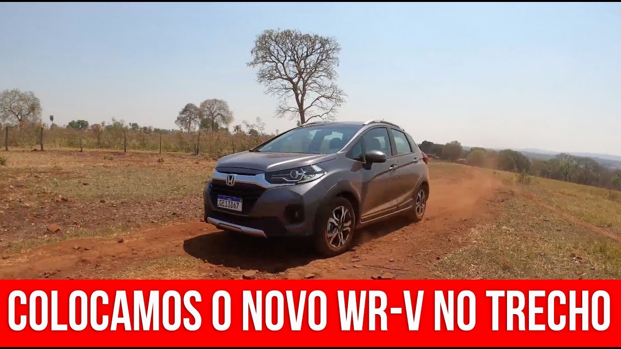 WR-V 2021 no asfalto e fora dele - teste