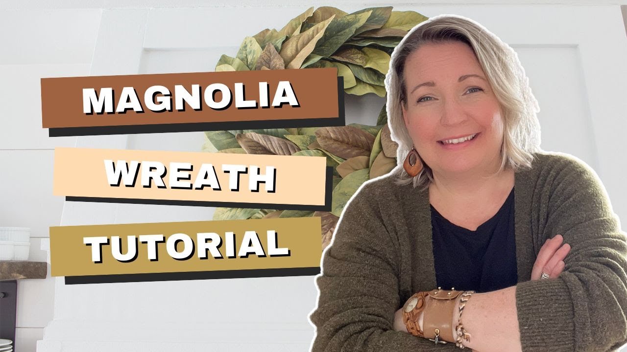 How to Make a Magnolia Wreath