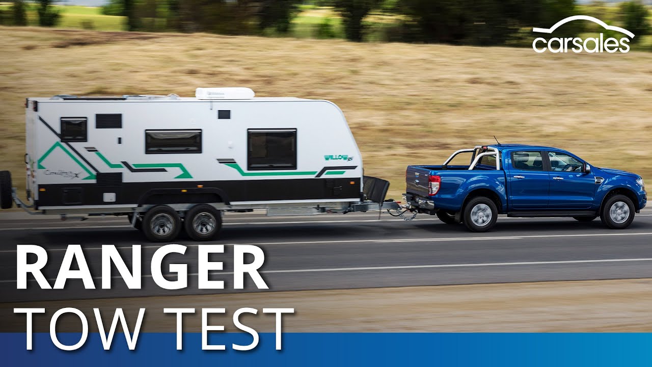 2019 Ford Ranger XLT 3.2 v 2.0 Bi-Turbo Tow Test | carsales