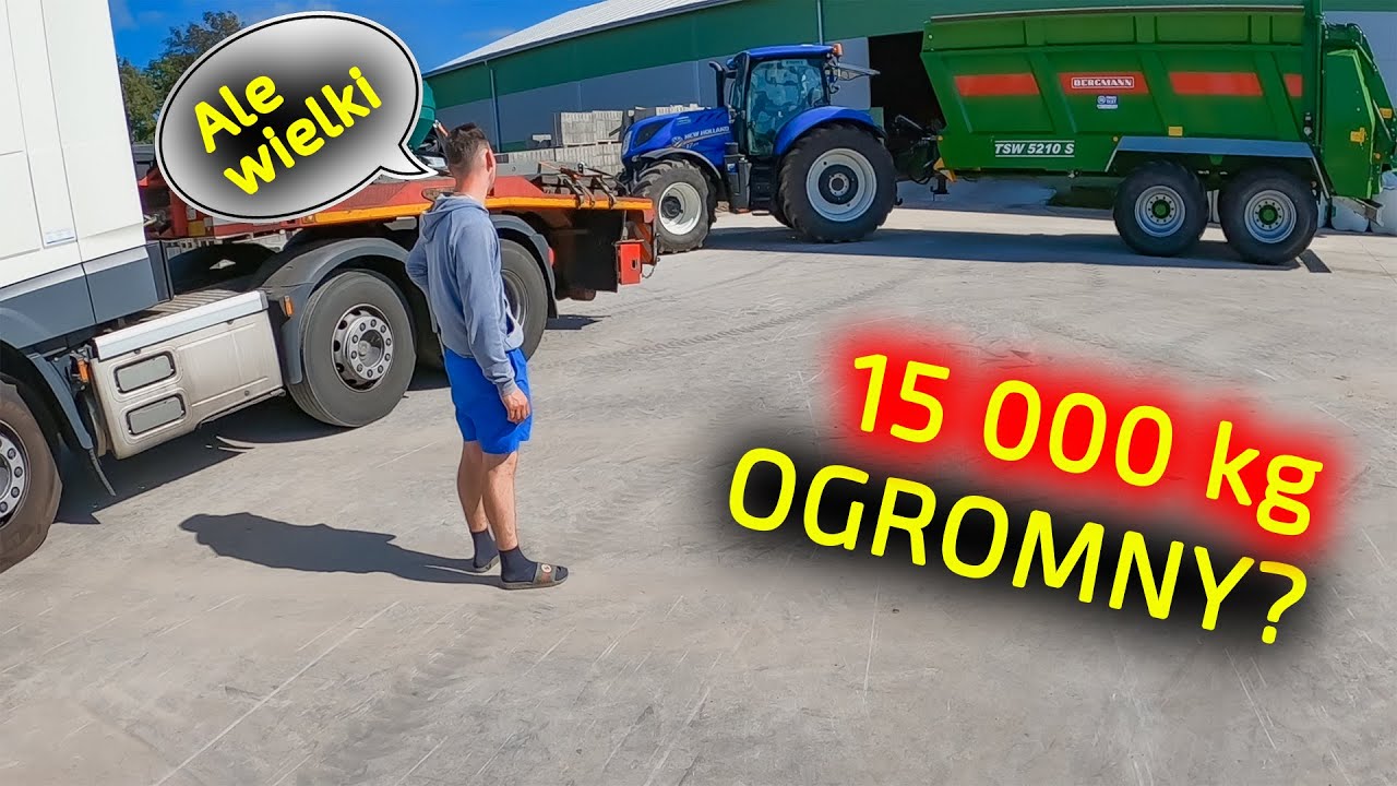 Ogromny nowy nabytek 👉 Rozrzutnik obornika niemieckiego producenta Bergmann 5210 S [Korbanek]