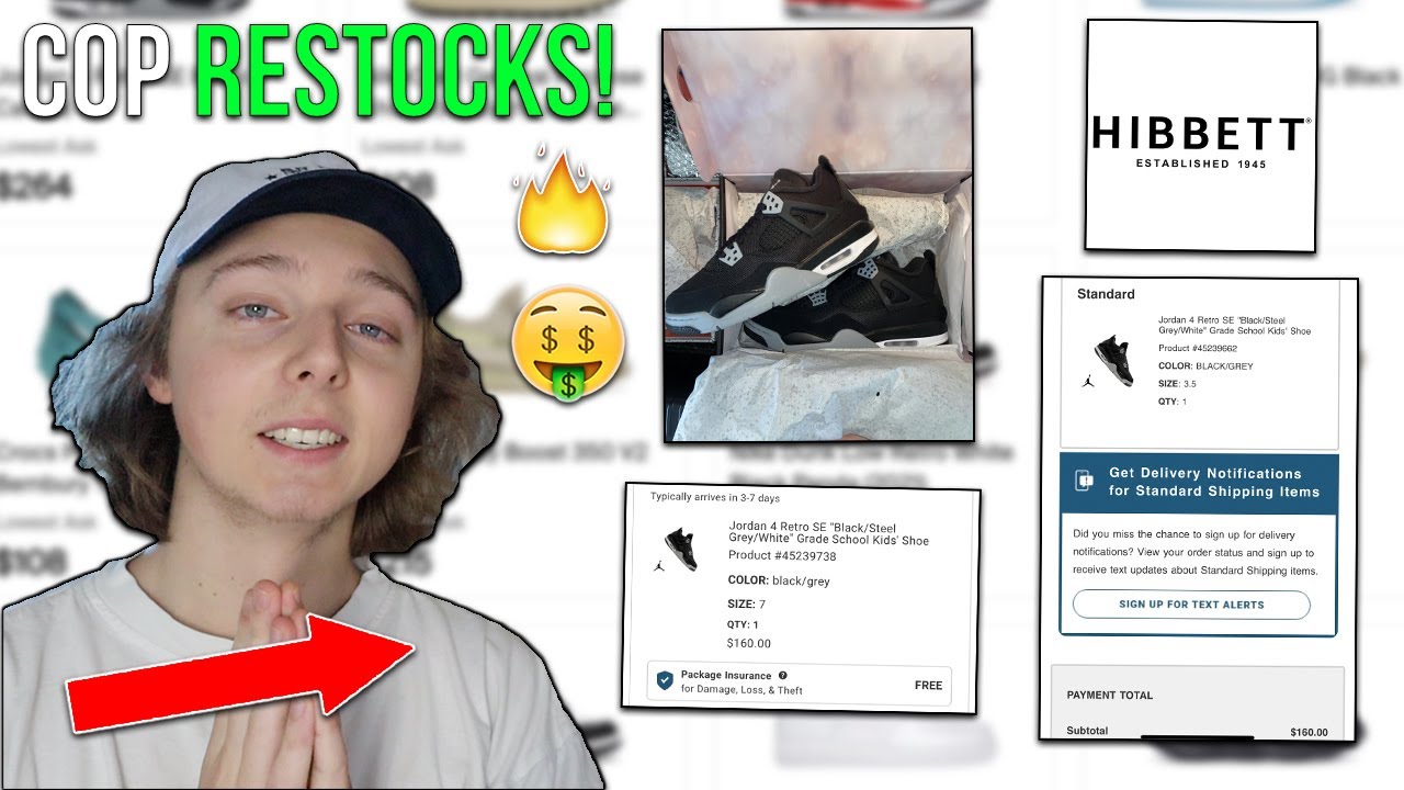 HOW TO COP HIBBETT RESTOCKS + RANDOM SNEAKER FOOTSITE RESTOCKS EASIER! (Tips)