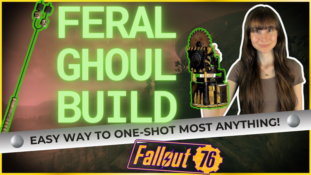 Билд ближнего боя «Дикий упырь» ☠️ Мгновенно уничтожает врагов! Fallout 76 «Сияние упыря» S20