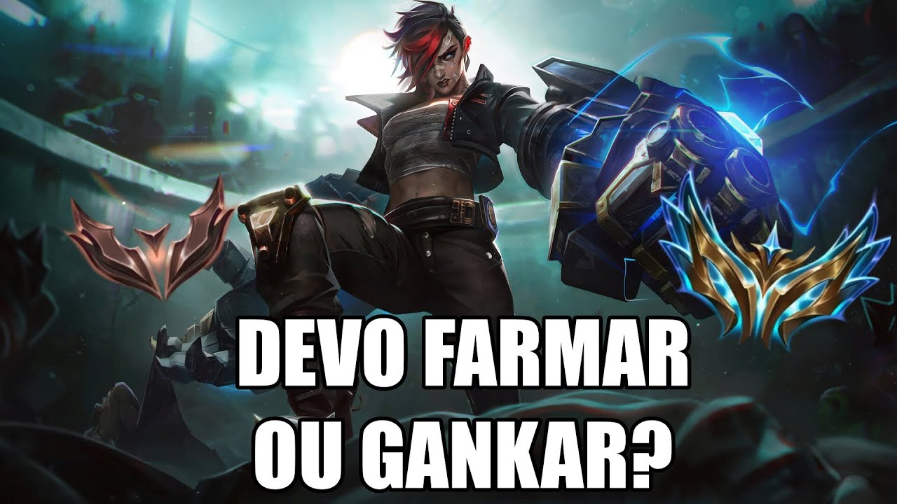 (FARMAR OU GANKAR?) ENTENDA SEU DEVER COMO JUNGLER NESSE VIDEO.