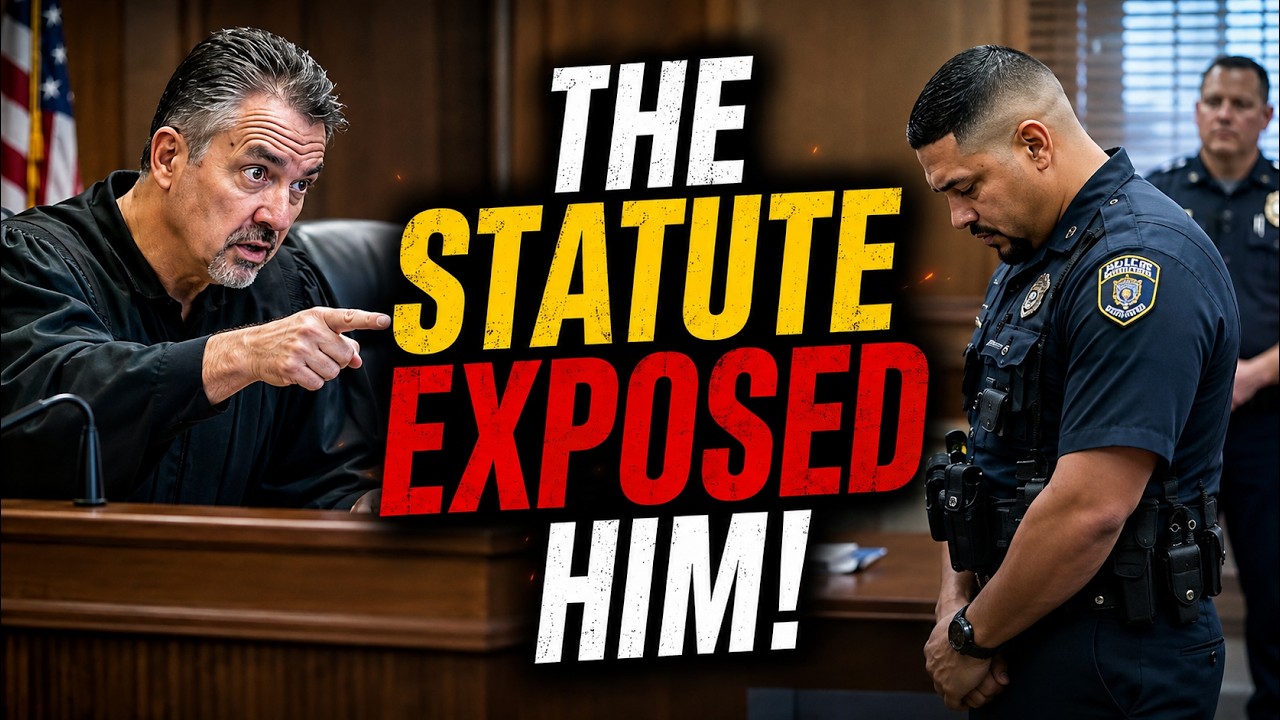 Cop Didn&rsquo;t Read the Full Statute&hellip; Then the Judge SHUT IT DOWN!