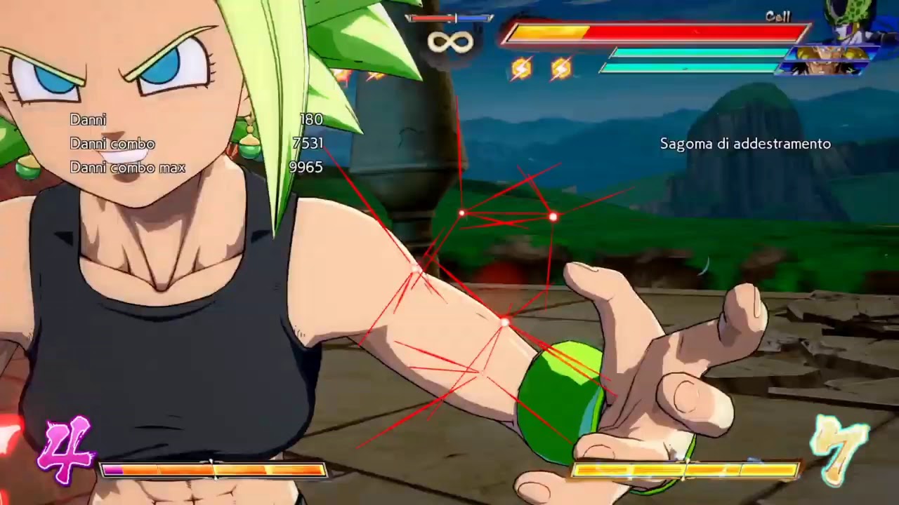 Kefla Solo T.O.D. combo with Sparking.