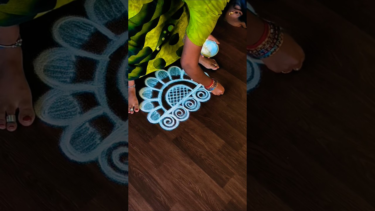 குட்டி கோலம் daily rangoli kolam designs #trending#viralvideo#shorts#shortsfeed#youtubeshorts#yt