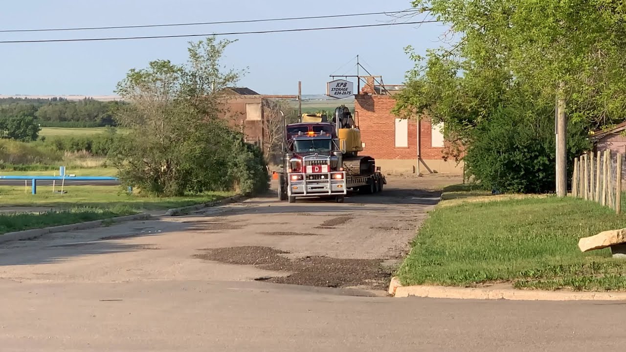 House Demolition at 247 Atlantic Ave, Kerrobert, Saskatchewan