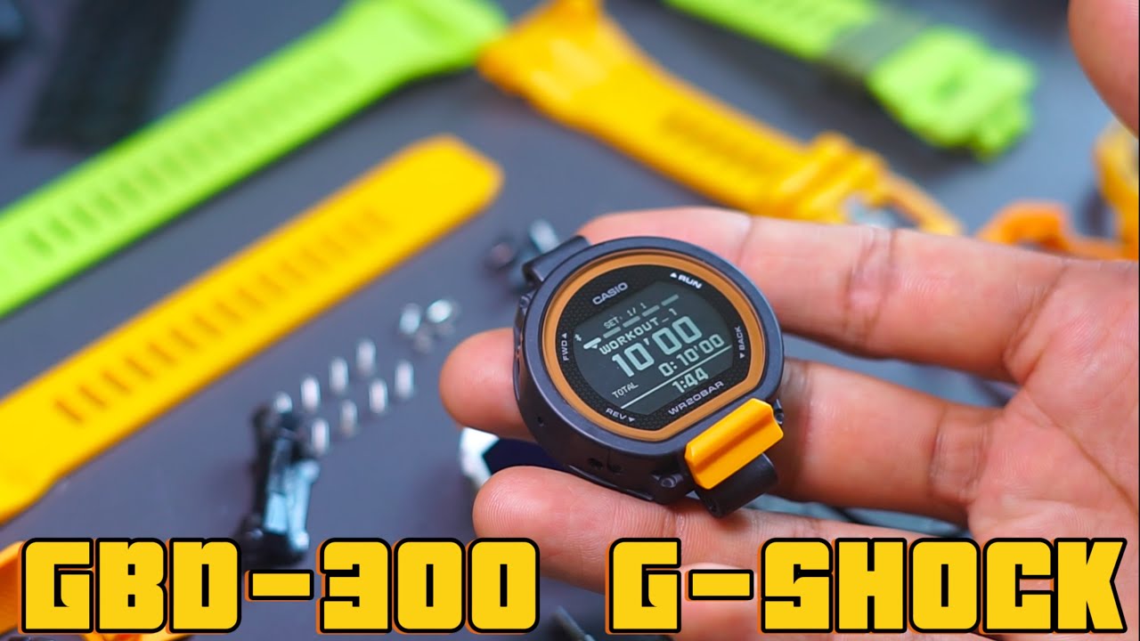 GBD300 vs GBD200 G-Shock watch | Parts Comparisons