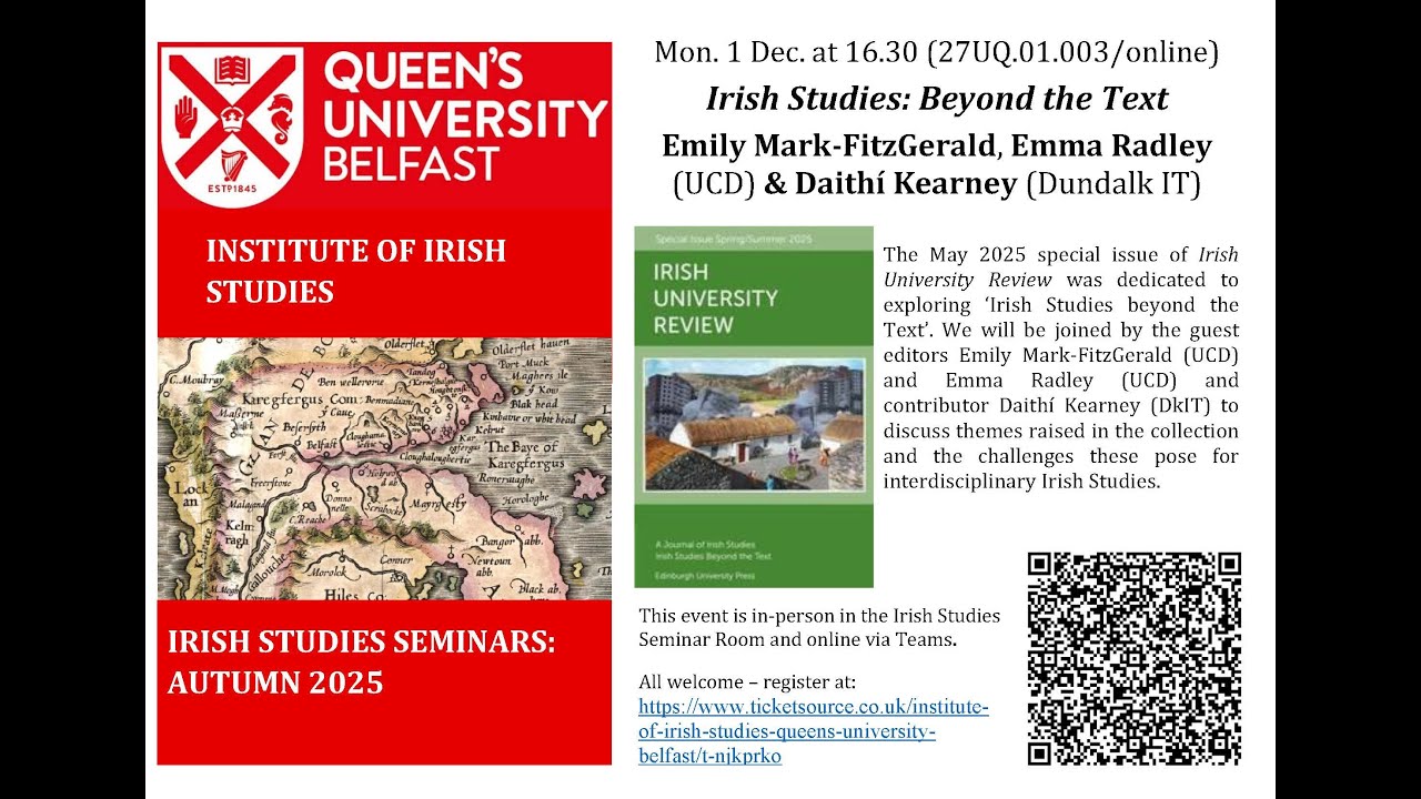 Irish Studies: Beyond the Text