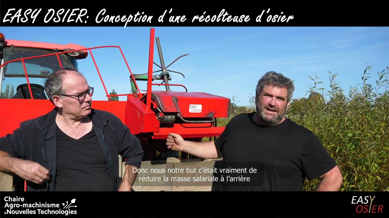 EASY OSIER - Machine récolteuse d'osier