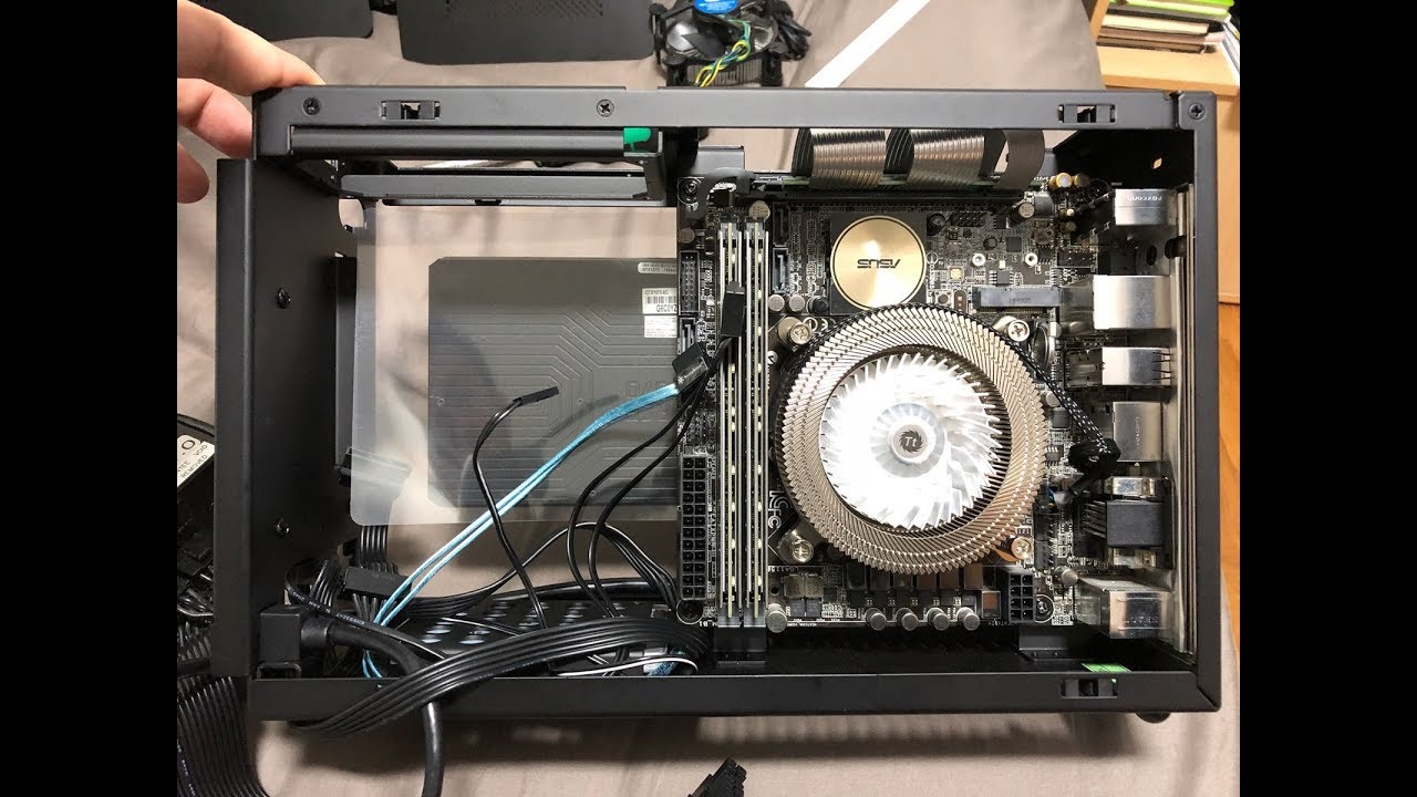 DAN Case A4-SFX v2 Timelapse Unboxing and Build
