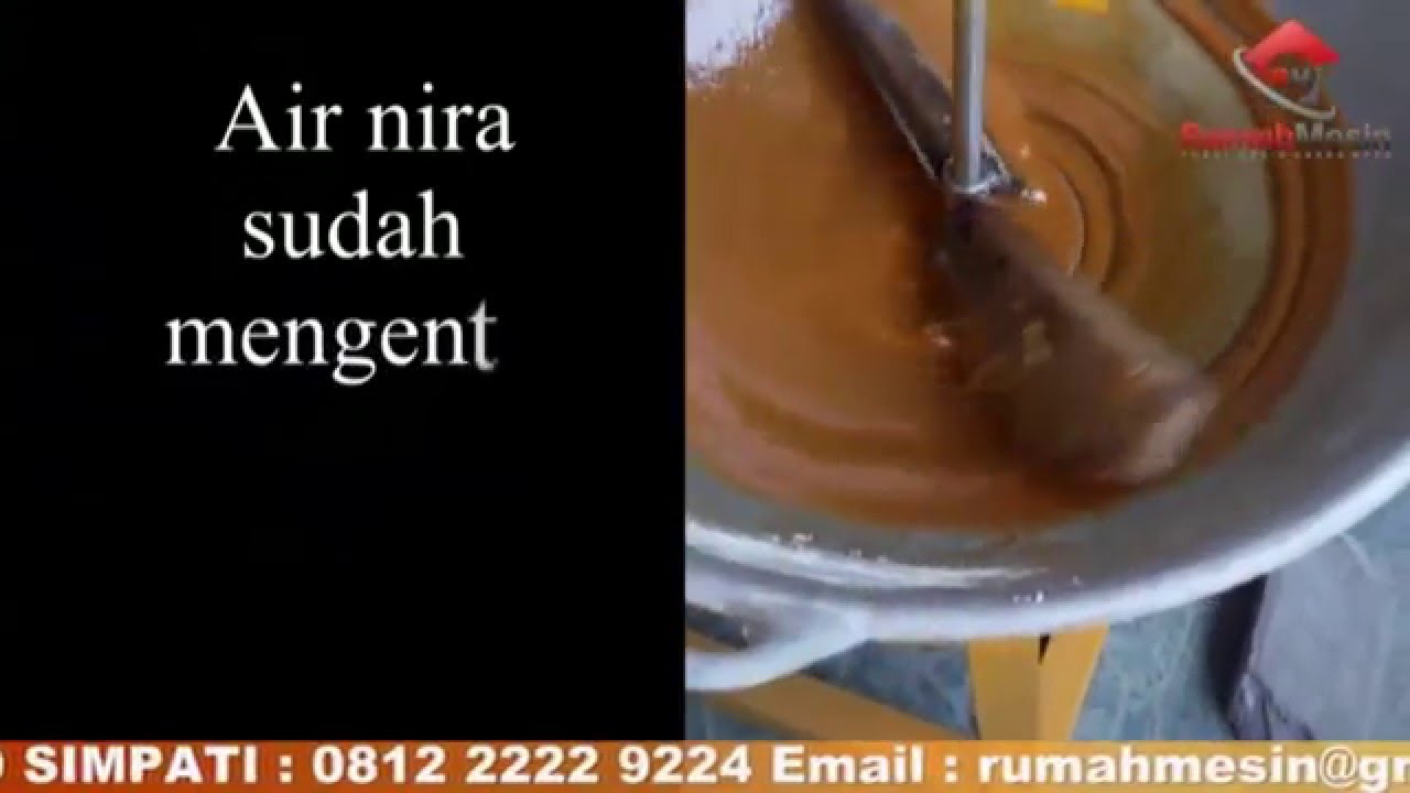 Mesin Kristalisasi Gula Semut