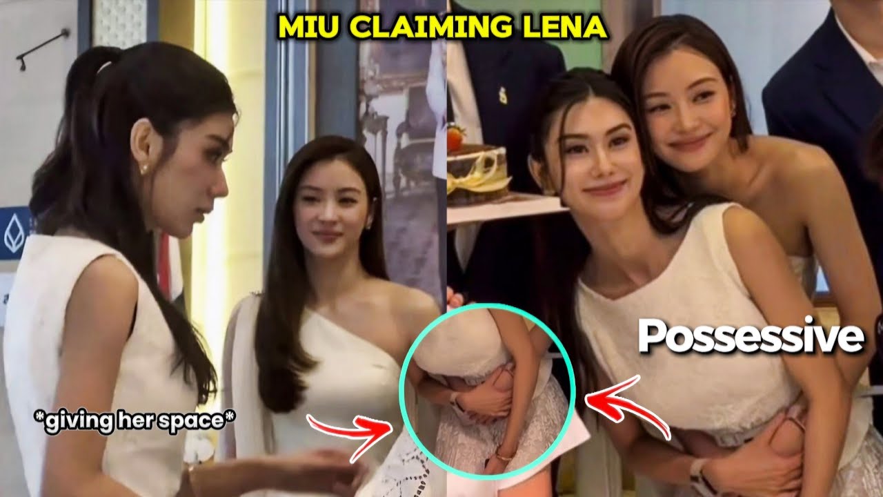 (LenaMiu) Miu Being Territorial to Lena Again? Did she intentionally hugged Lena?
