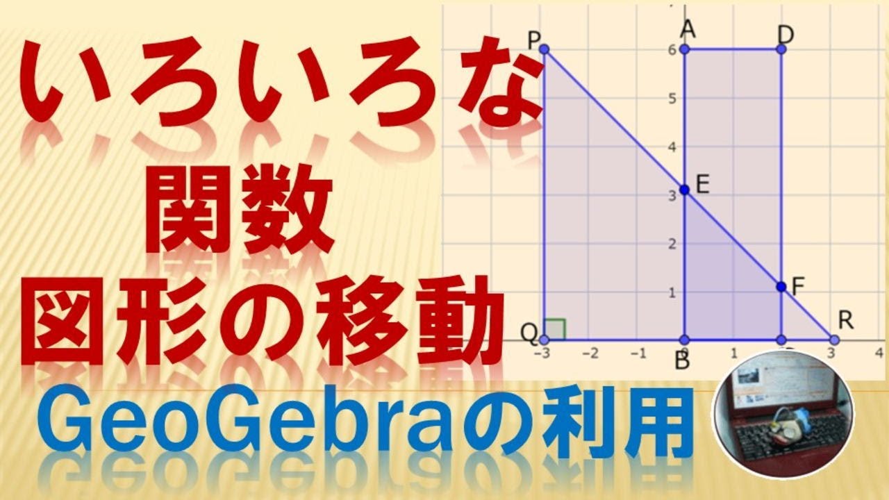中３数学 いろいろな関数 (図形の移動２)。。。ばっちり数学
